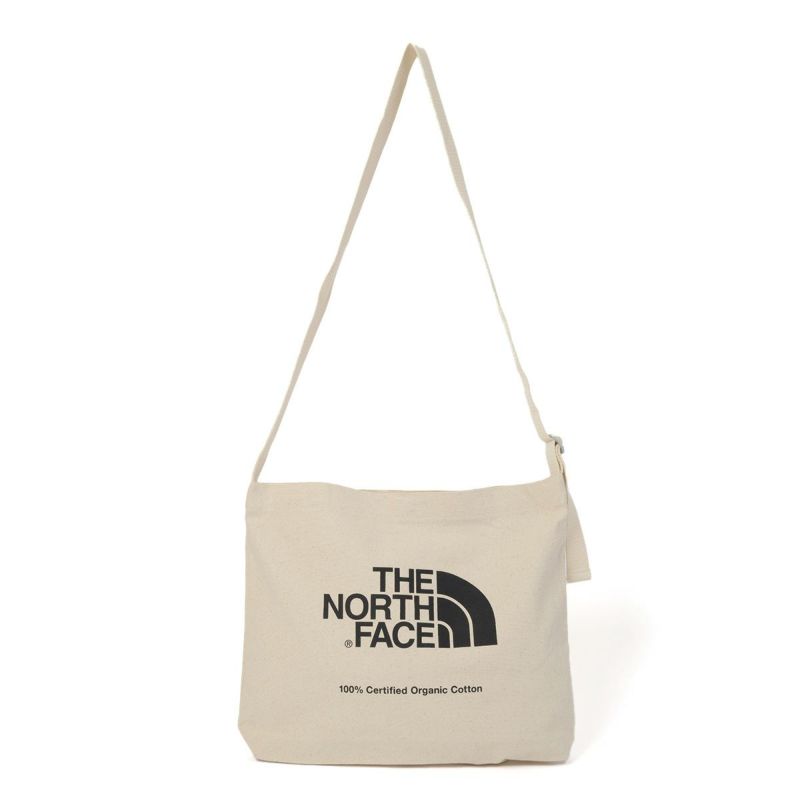 ノースフェイスショルダーバッグコットンショルダーTHENORTHFACEザノースフェイスオーガニックコットンミュゼットメンズレディース通学学生大人買い物人気ザ・ノース・フェイスNM82387