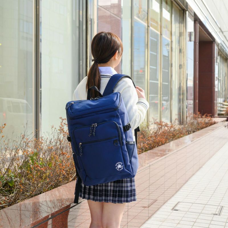 コンバースリュックCONVERSE30LB4大容量ボックス型通学リュックサックメンズレディース中学生高校生男子女子通学リュックボックス型リュック大きめおしゃれ人気ブランド20074