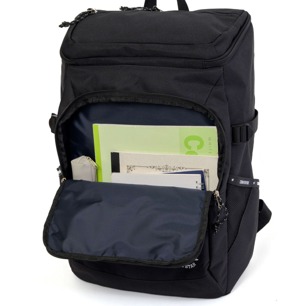 コンバースリュックCONVERSE30LB4大容量ボックス型通学リュックサックメンズレディース中学生高校生男子女子通学リュックボックス型リュック大きめおしゃれ人気ブランド20074