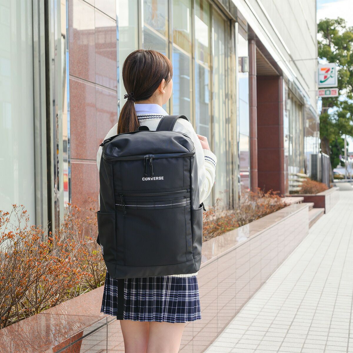 コンバースリュックCONVERSE30LB4大容量ボックス型通学防水撥水耐水リュックサックメンズレディース中学生高校生男子女子通学リュックボックス型リュック大きめおしゃれ人気ブランド20105