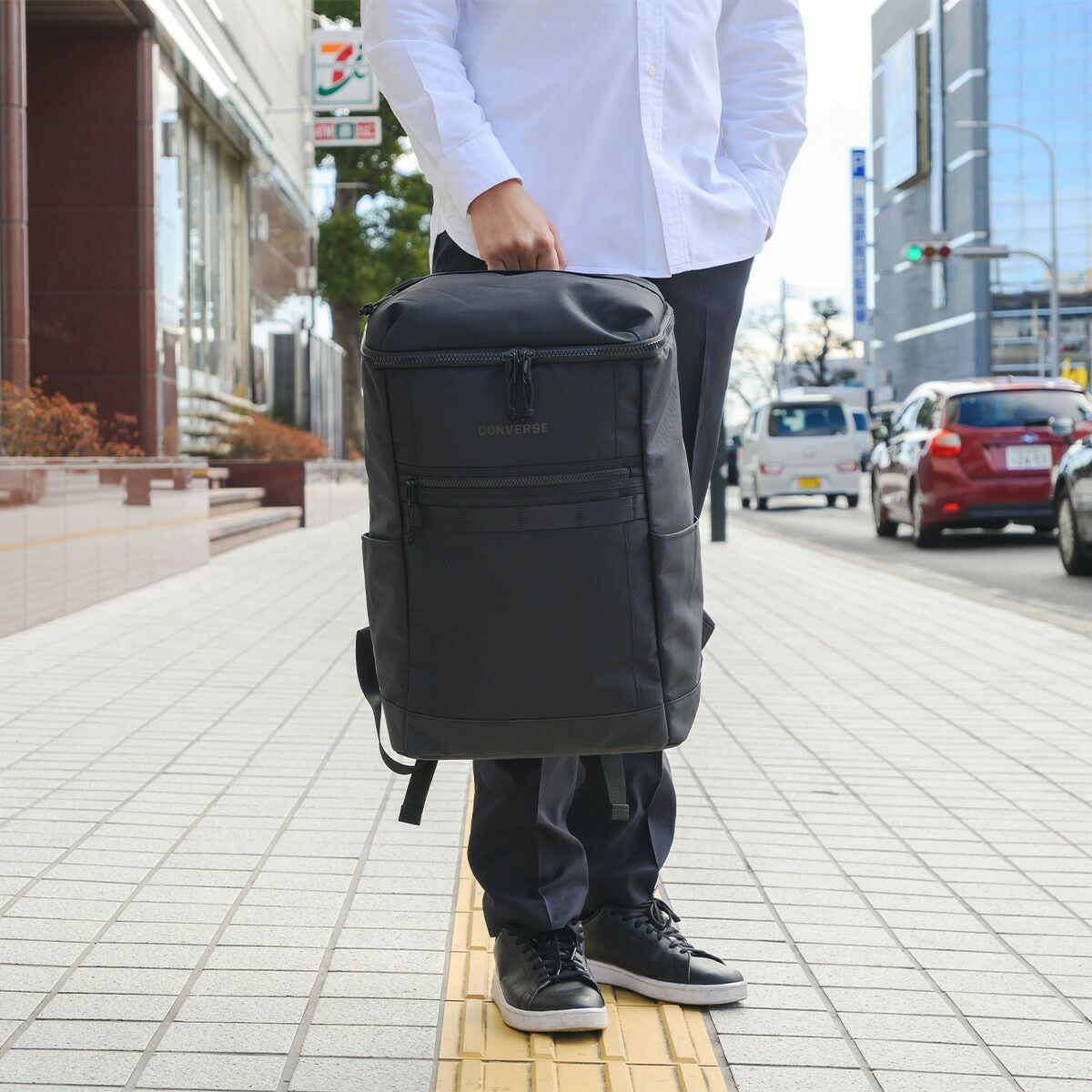 コンバースリュックCONVERSE30LB4大容量ボックス型通学防水撥水耐水リュックサックメンズレディース中学生高校生男子女子通学リュックボックス型リュック大きめおしゃれ人気ブランド20105