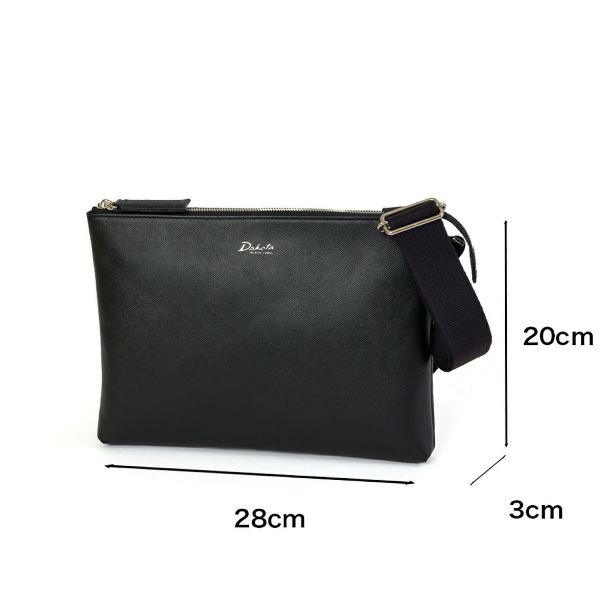 【限定品】ダコタショルダーバッグクラッチバッグ2WAYメンズDakota本革革レザーバッグアクソリオプリズムセカンドバッグ斜め掛けブランドおしゃれ大人ダコタブラックレーベル40代50代60代1626140