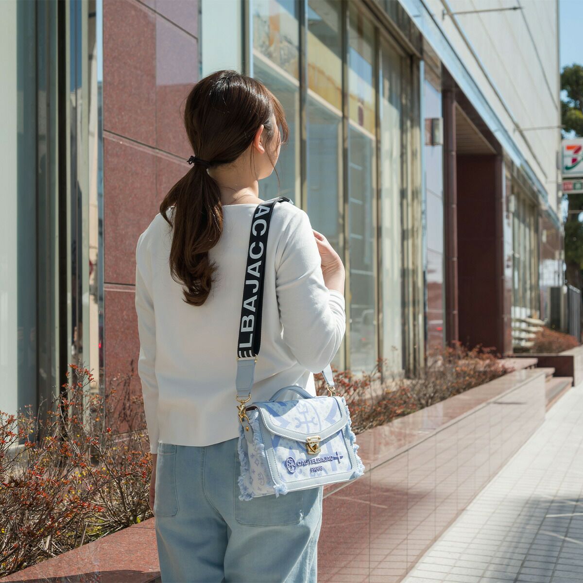 カステルバジャックショルダーバッグミニショルダーバッグCASTELBAJACペールメンズレディースショルダーミニ斜めがけ斜め掛け手持ちブランド大人パステルカラーおしゃれコンパクト小さめ88121