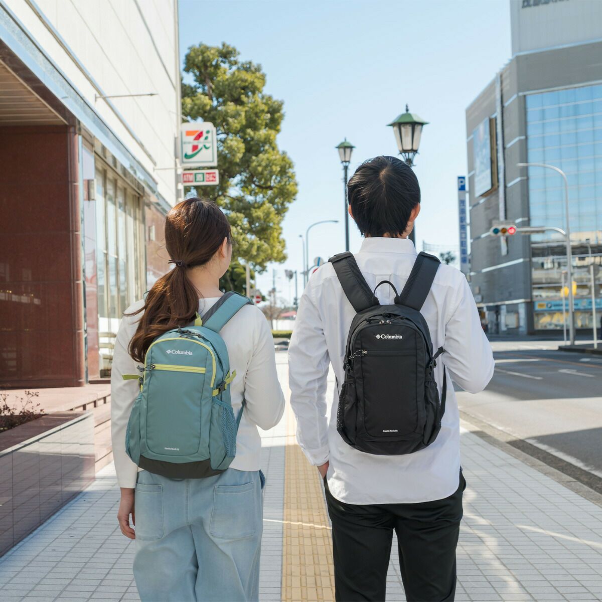 コロンビアリュックColumbia15LキャッスルロックバックパックII小さめコンパクトキッズ大人おしゃれミニリュック散歩ハイキング日帰りPU8664