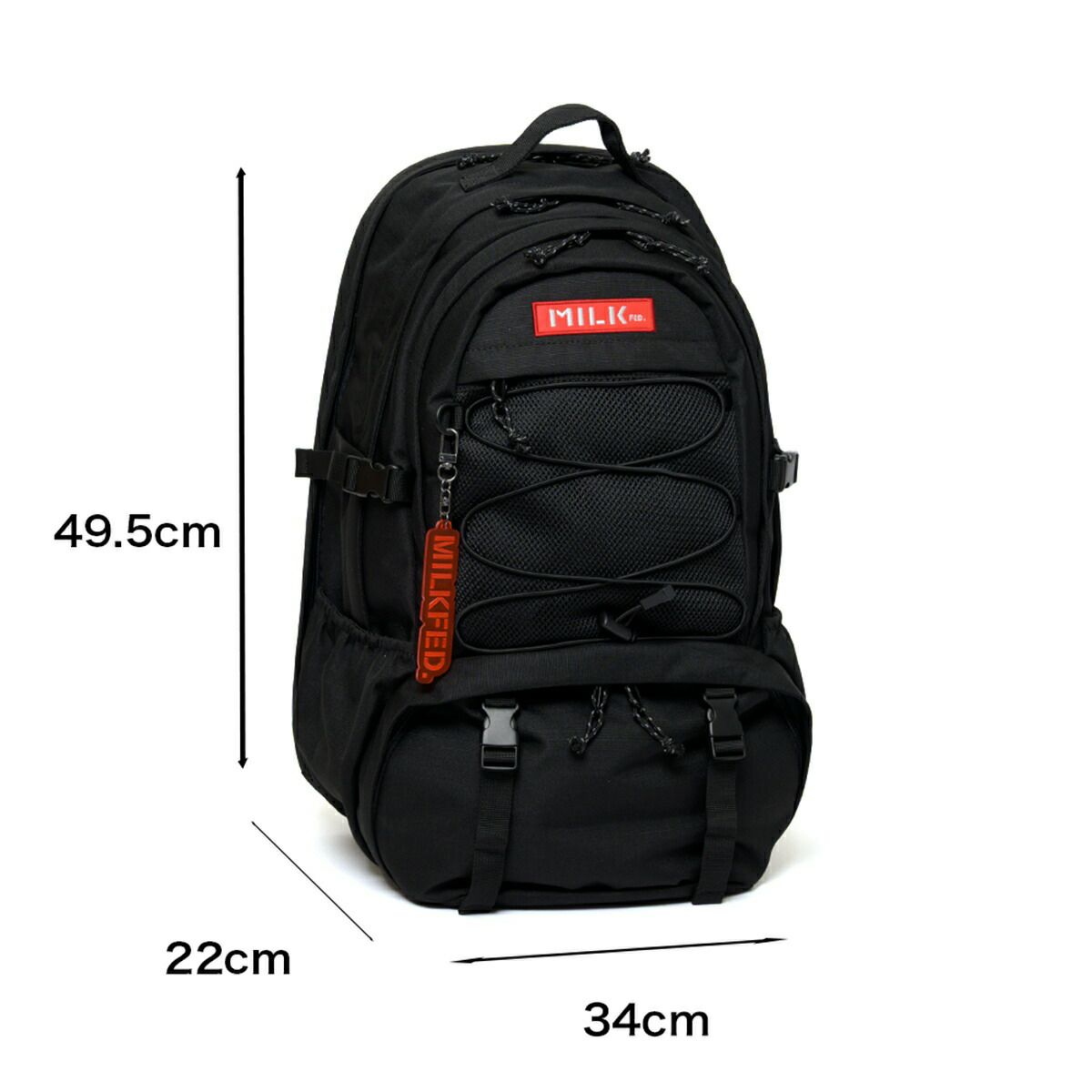 ミルクフェドリュックMILKFED.37L通学B4A4DAILYBACKPACKリュックサックレディース女子中学生高校生大学生通学リュック大きい大容量おしゃれ人気ブランド103251053012