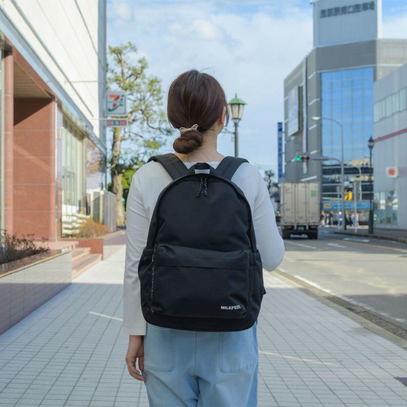 ミルクフェドリュックMILKFED.23L通学通勤A4DAILYDAYPACKリュックサックデイパックレディース女子中学生高校生大学生通学リュック小さい小さめおしゃれシンプル人気ブランド103251053008