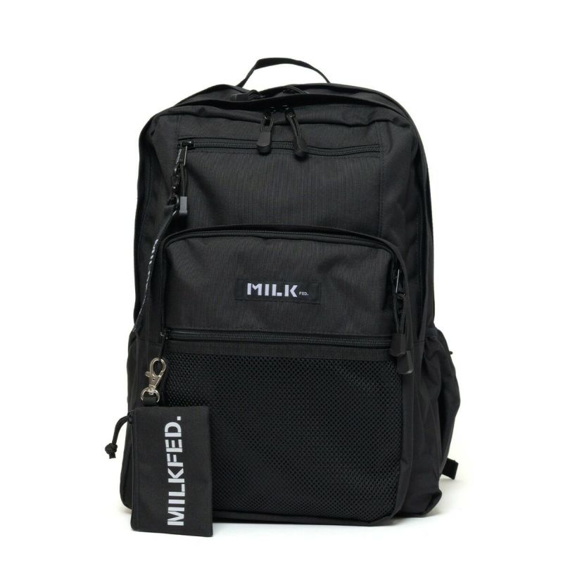 ミルクフェドリュックMILKFED.23L通学B4A4WZIPBACKPACK定番リュックサックレディース女子中学生高校生大学生通学リュック大きい大容量おしゃれシンプル人気ブランド103202053019