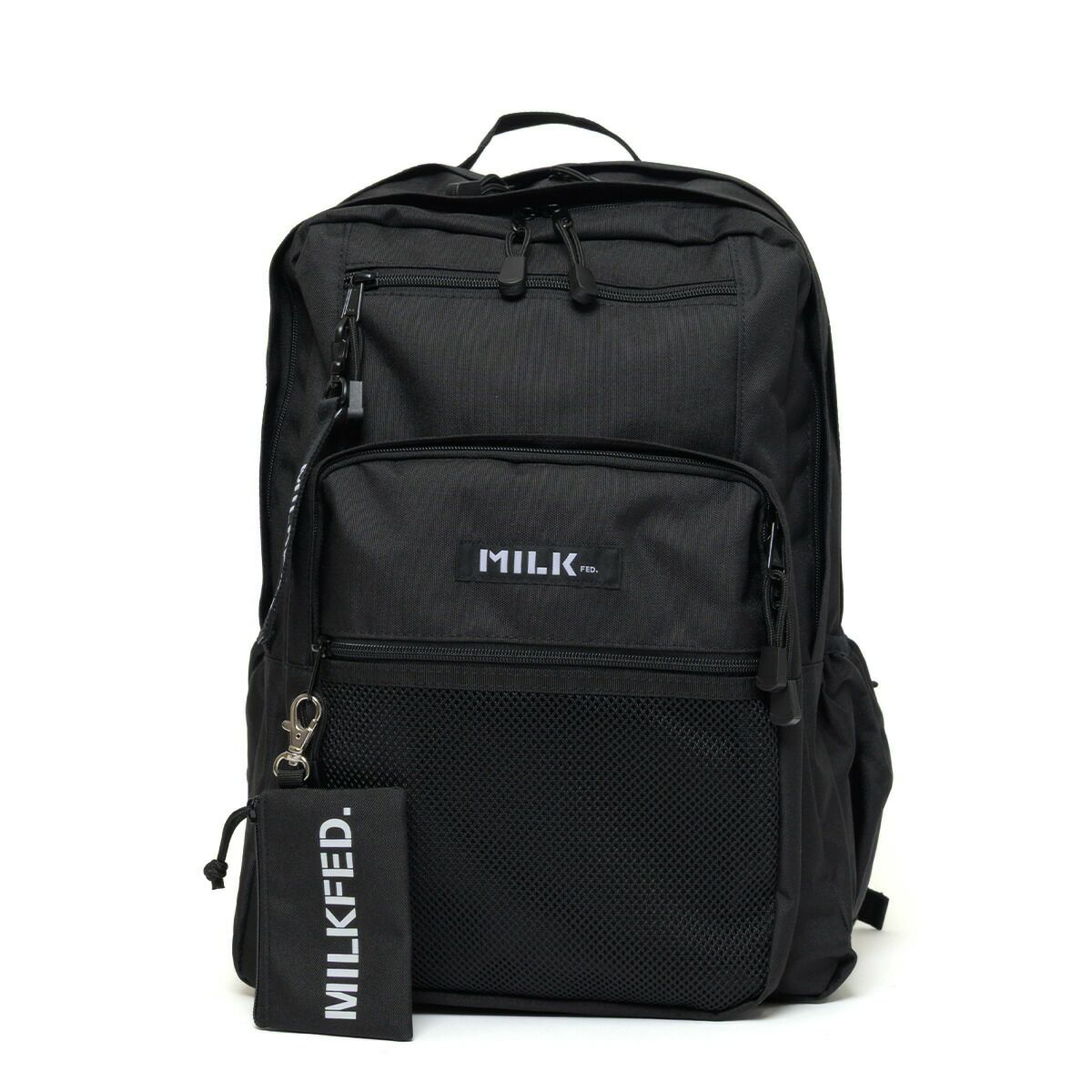 ミルクフェドリュックMILKFED.23L通学B4A4WZIPBACKPACK定番リュックサックレディース女子中学生高校生大学生通学リュック大きい大容量おしゃれシンプル人気ブランド103202053019