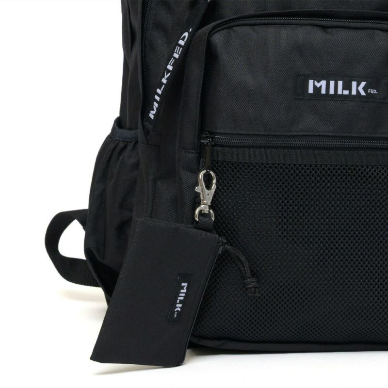 ミルクフェドリュックMILKFED.23L通学B4A4WZIPBACKPACK定番リュックサックレディース女子中学生高校生大学生通学リュック大きい大容量おしゃれシンプル人気ブランド103202053019