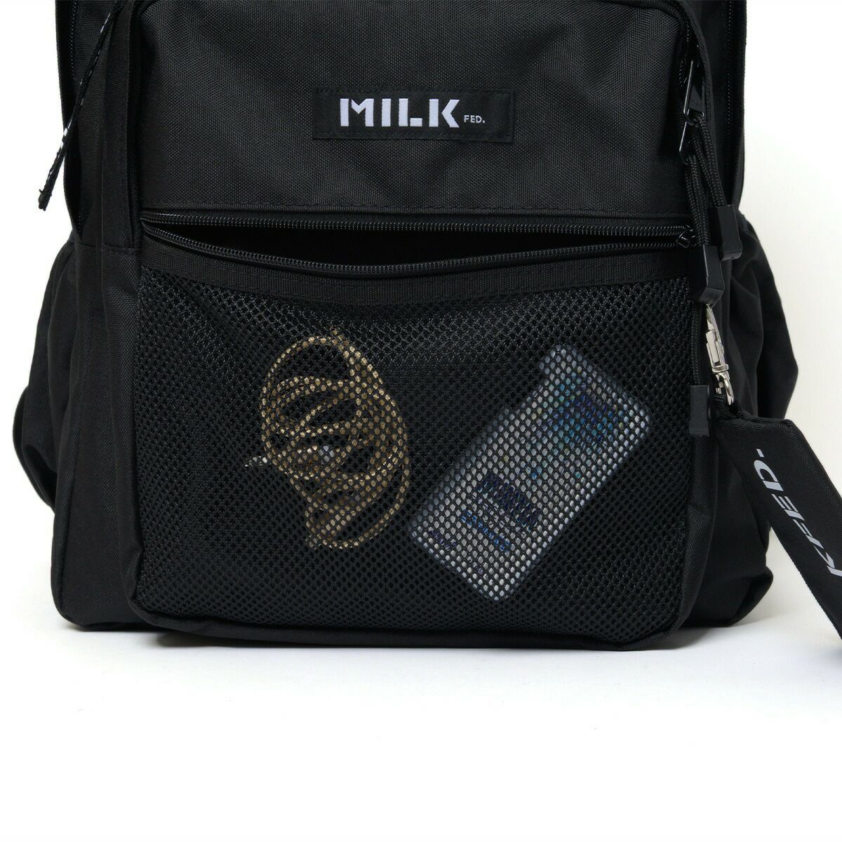 ミルクフェドリュックMILKFED.23L通学B4A4WZIPBACKPACK定番リュックサックレディース女子中学生高校生大学生通学リュック大きい大容量おしゃれシンプル人気ブランド103202053019