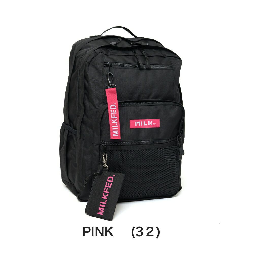 ミルクフェドリュックMILKFED.23L通学B4A4WZIPBACKPACK定番リュックサックレディース女子中学生高校生大学生通学リュック大きい大容量おしゃれシンプル人気ブランド103202053019