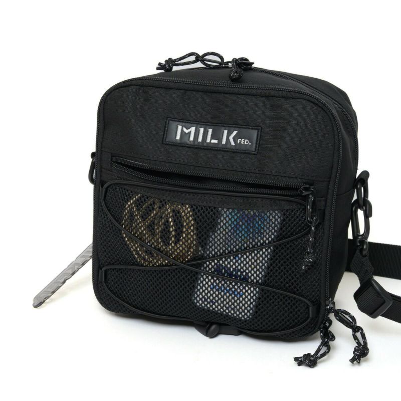 ミルクフェドショルダーバッグMILKFED.ミニショルダーDAILYSQUARESHOULDERBAGスクエア型レディース女子中学生高校生大学生通学コンパクト小さめおしゃれ人気ブランド103251053009