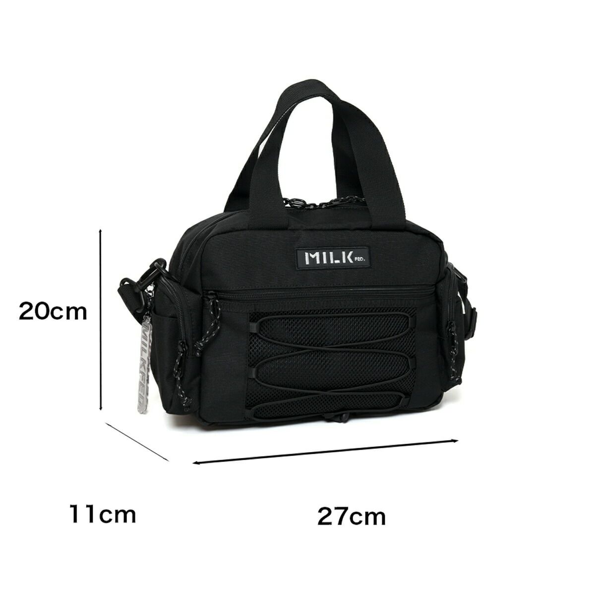 ミルクフェドショルダーバッグMILKFED.ショルダー2WAYミニトートDAILYSHOULDERBAGレディース手持ち肩かけ女子中学生高校生大学生通学コンパクト大きめおしゃれ人気ブランド103251053010