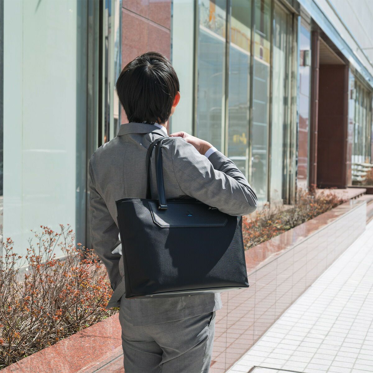 ランバンオンブルートートバッグビジネストートLANVINenBleuビジネスバッグトートリッパーメンズレディースB4ビジネスカジュアル軽量撥水大きめ大容量通勤出張仕事ブランドおしゃれ517712