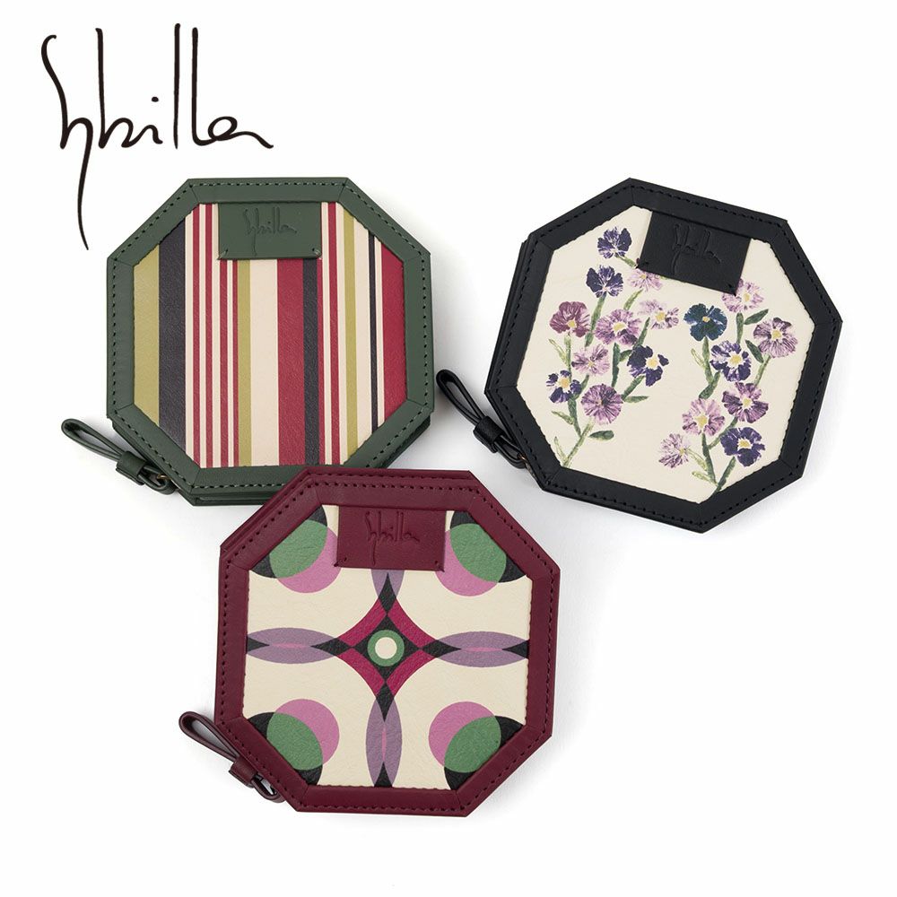 シビラ財布sybilla小銭入れアルマミニ財布女性レディースブランド牛革おしゃれかわいい5470523