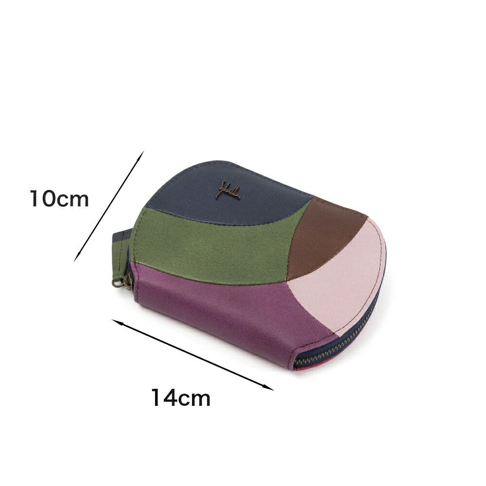 シビラ財布sybilla2つ折財布二つ折りミニ財布ファスナー開閉カミーノ女性レディースブランド牛革コンパクトおしゃれかわいい5470501