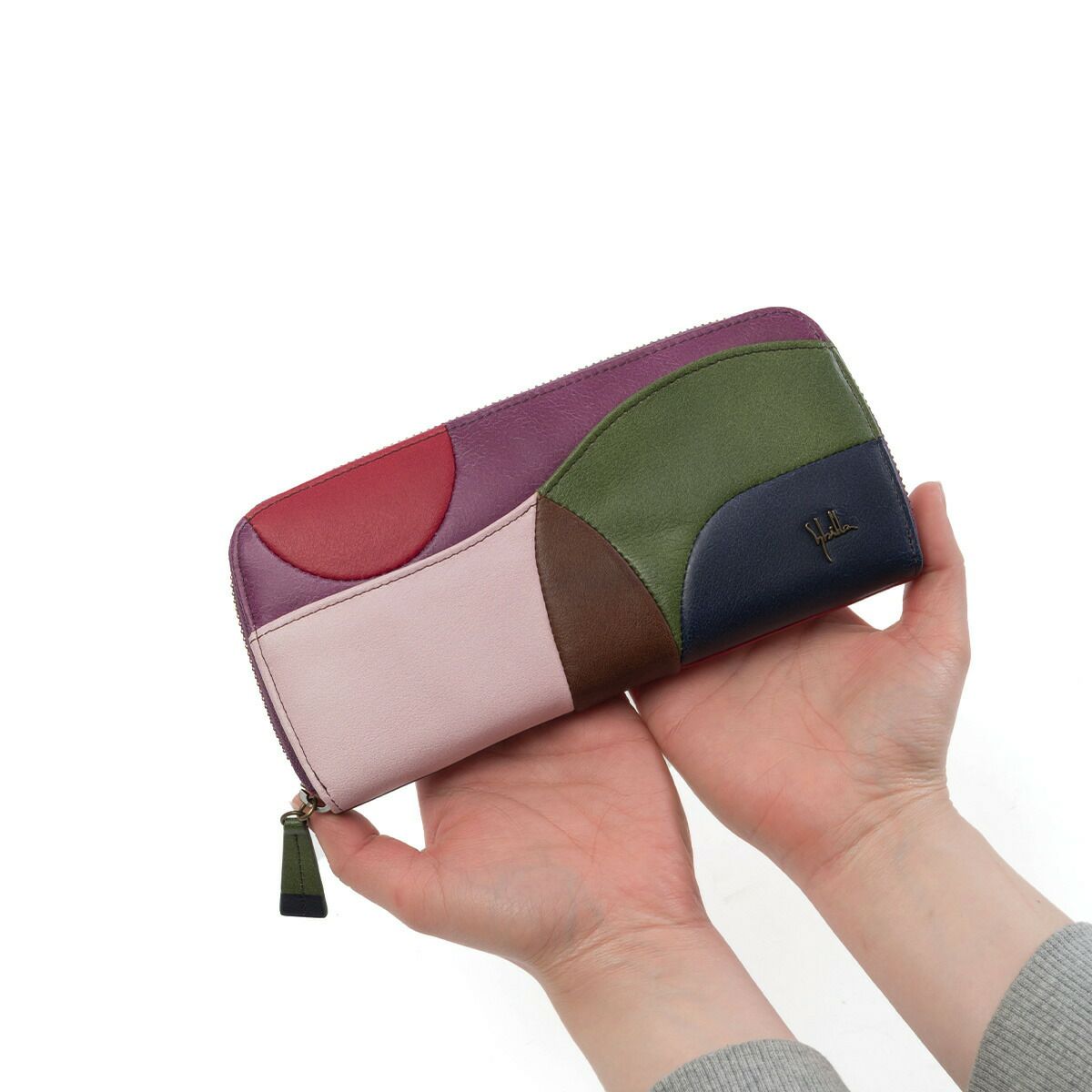 シビラ財布sybilla長財布ファスナー開閉カミーノ女性ラウンドファスナーレディースブランド牛革大容量おしゃれかわいい5470502