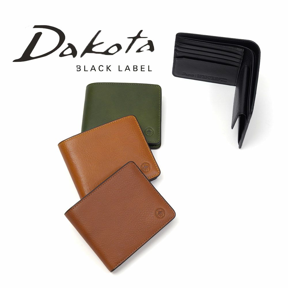 ダコタDakota財布二つ折りメンズエティカ二つ折り財布本革レザー2つ折り財布ブランドシンプル男性プレゼントDakotaBLACKLABELダコタブラックレーベル620320