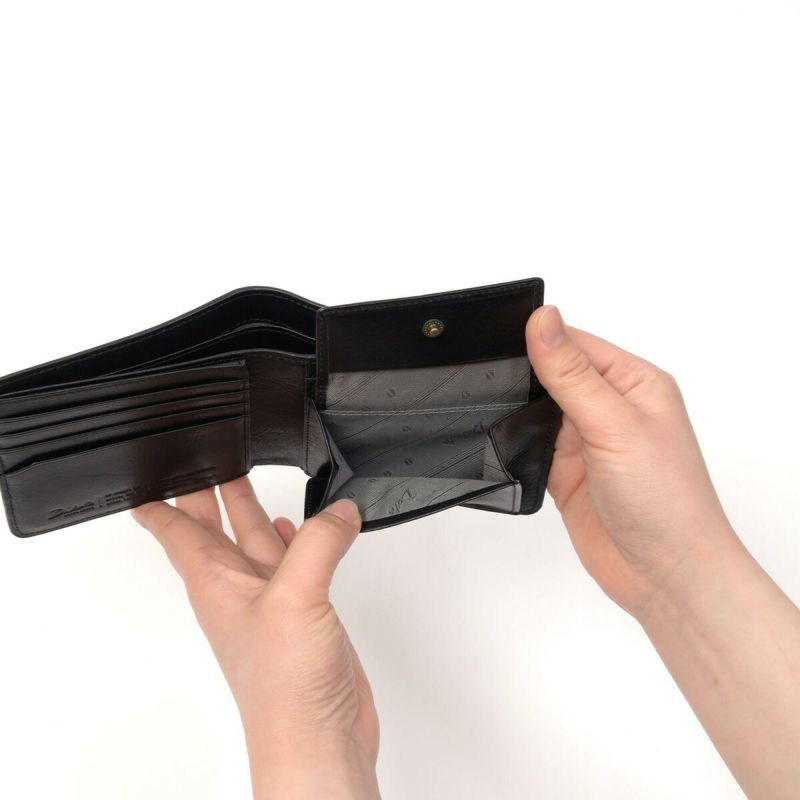 ダコタDakota財布二つ折りメンズエティカ二つ折り財布本革レザー2つ折り財布ブランドシンプル男性プレゼントDakotaBLACKLABELダコタブラックレーベル620320