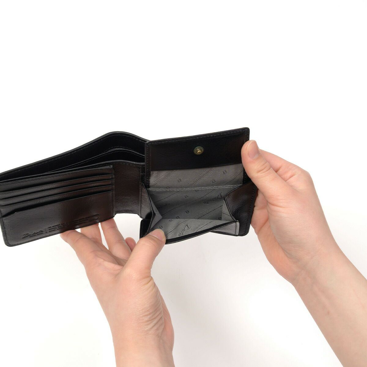 ダコタDakota財布二つ折りメンズエティカ二つ折り財布本革レザー2つ折り財布ブランドシンプル男性プレゼントDakotaBLACKLABELダコタブラックレーベル620320