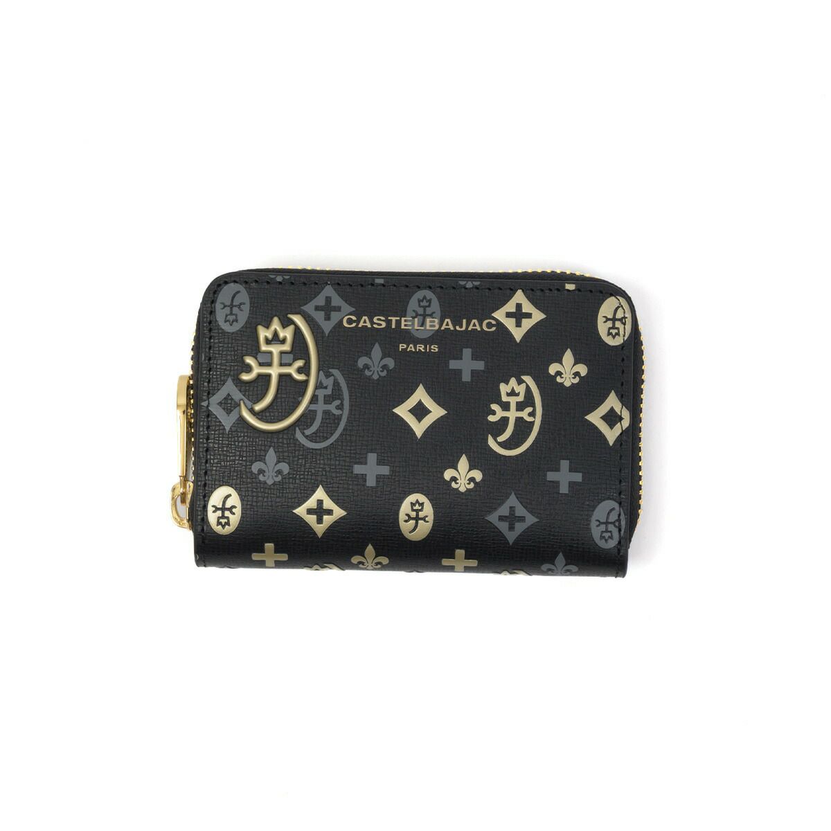 カステルバジャック小銭入れラウンドファスナーメンズレディースマドレーヌCASTELBAJACコインケース本革革レザーファスナーミニウォレットミニ財布人気ブランドコンパクト65631