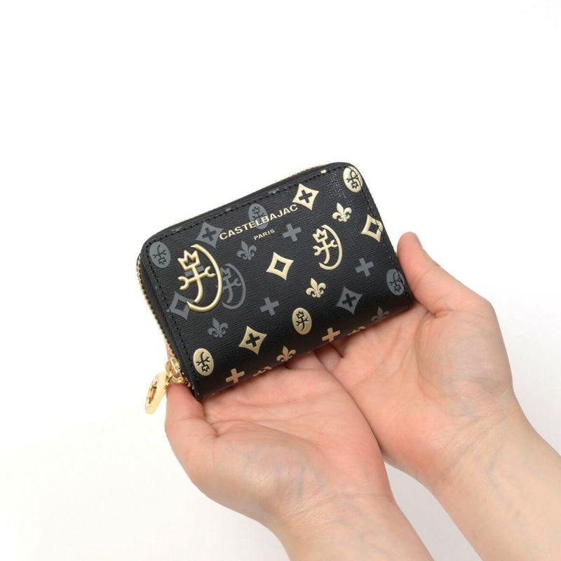 カステルバジャック小銭入れラウンドファスナーメンズレディースマドレーヌCASTELBAJACコインケース本革革レザーファスナーミニウォレットミニ財布人気ブランドコンパクト65631