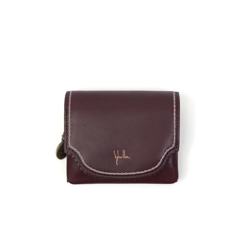 シビラ財布二つ折り財布かぶせsybilla二つ折り折り財布カデネータレディース小銭入れあり2つ折り財布ブランドミニウォレットウォレットかわいいおしゃれコンパクト本革5470551