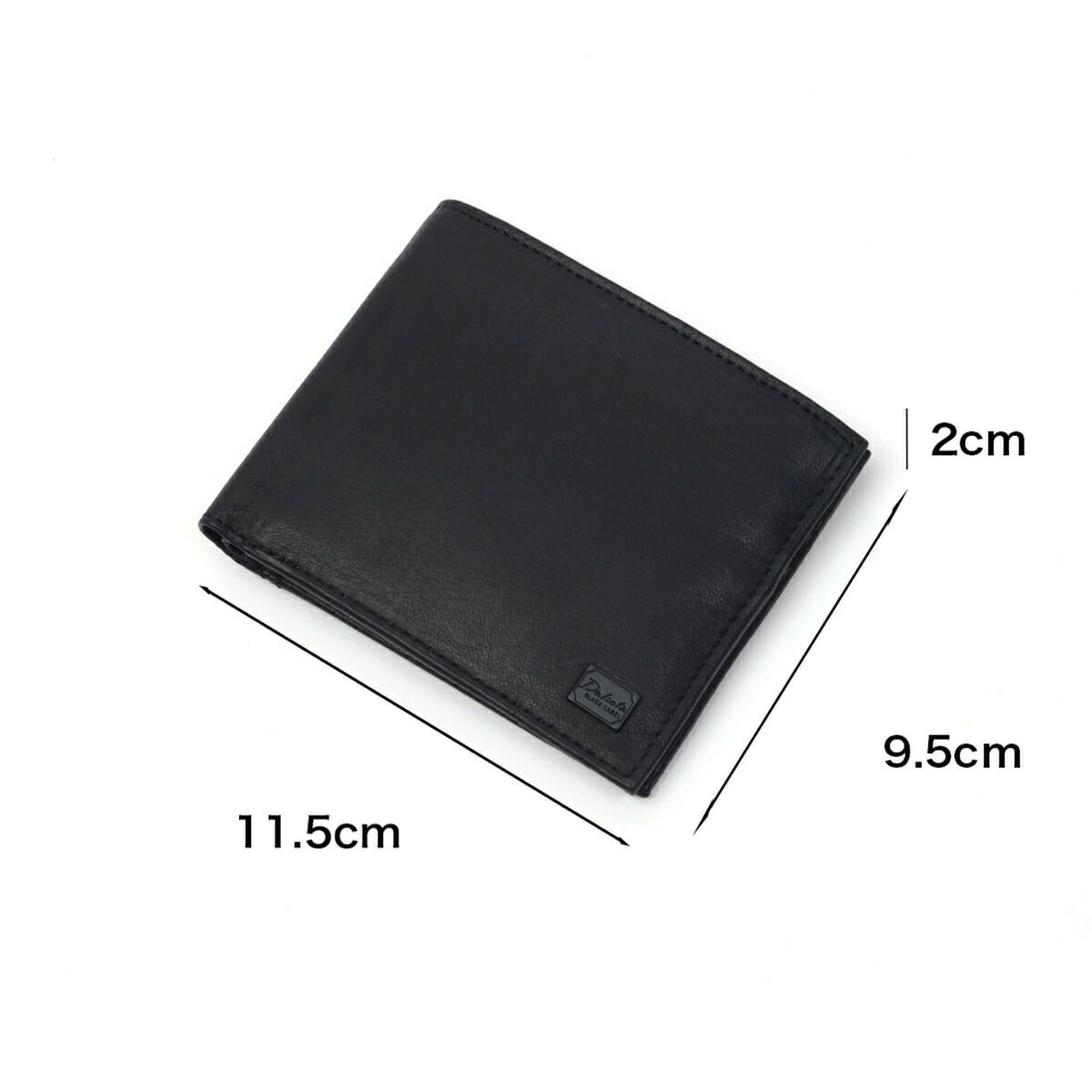 ダコタ財布Dakota二つ折り財布純札札入れ小銭入れなしメンズレディースワキシー札入れ折り財布本革レザーコンパクトハーフウォレットブランドイタリア製ダコタブラックレーベル0625911