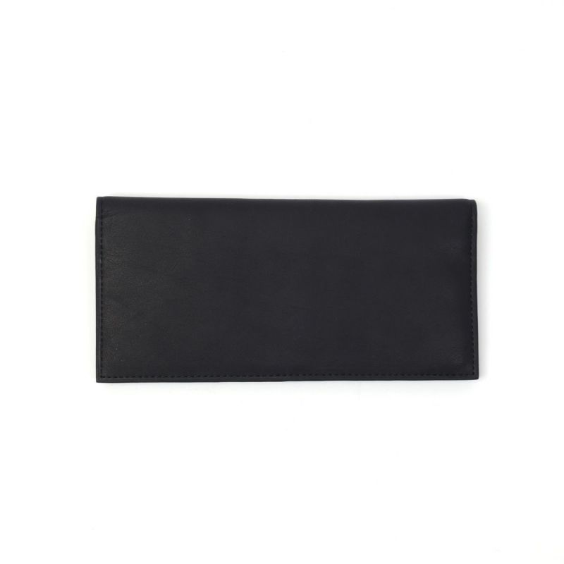 ダコタ長財布Dakota財布純札長札小銭入れなしメンズレディースワキシー札入れ折り財布本革レザー大容量ロングウォレットウォレットブランドイタリア製牛革ダコタブラックレーベル0625914