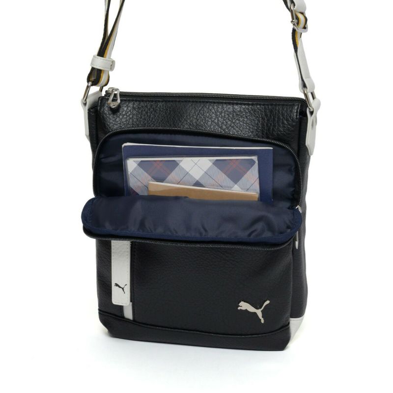 PUMAショルダーバッグタテ型プーマバッグメンズレディースショルダー斜め掛けななめ掛けカジュアル普段使い人気スポーツシンプルおしゃれJ20315