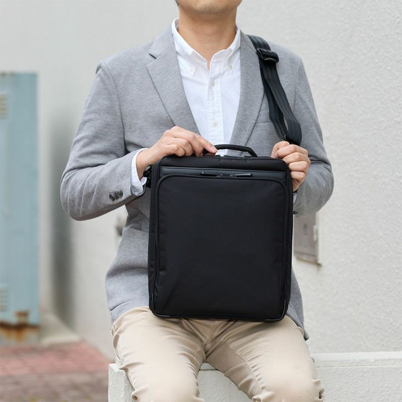 エースショルダーバッグA4サイズace.GENEエースジーンフレックスライトフィットバッグメンズ大容量大きめ通勤aceGENE縦型プレゼント男性ブランド54554