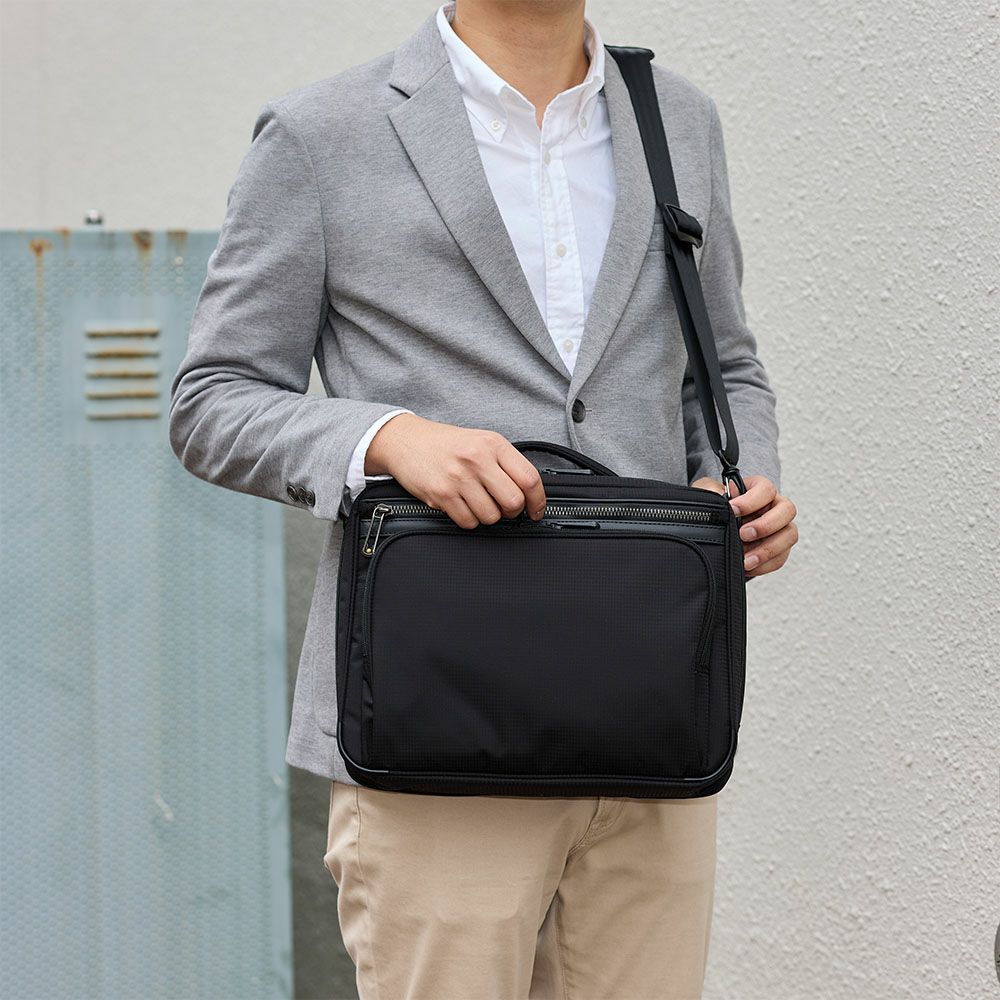 エースショルダーバッグA4サイズ横型ace.GENEエースジーンフレックスライトフィットバッグメンズ大容量大きめ通勤aceGENEプレゼント男性ブランド54556