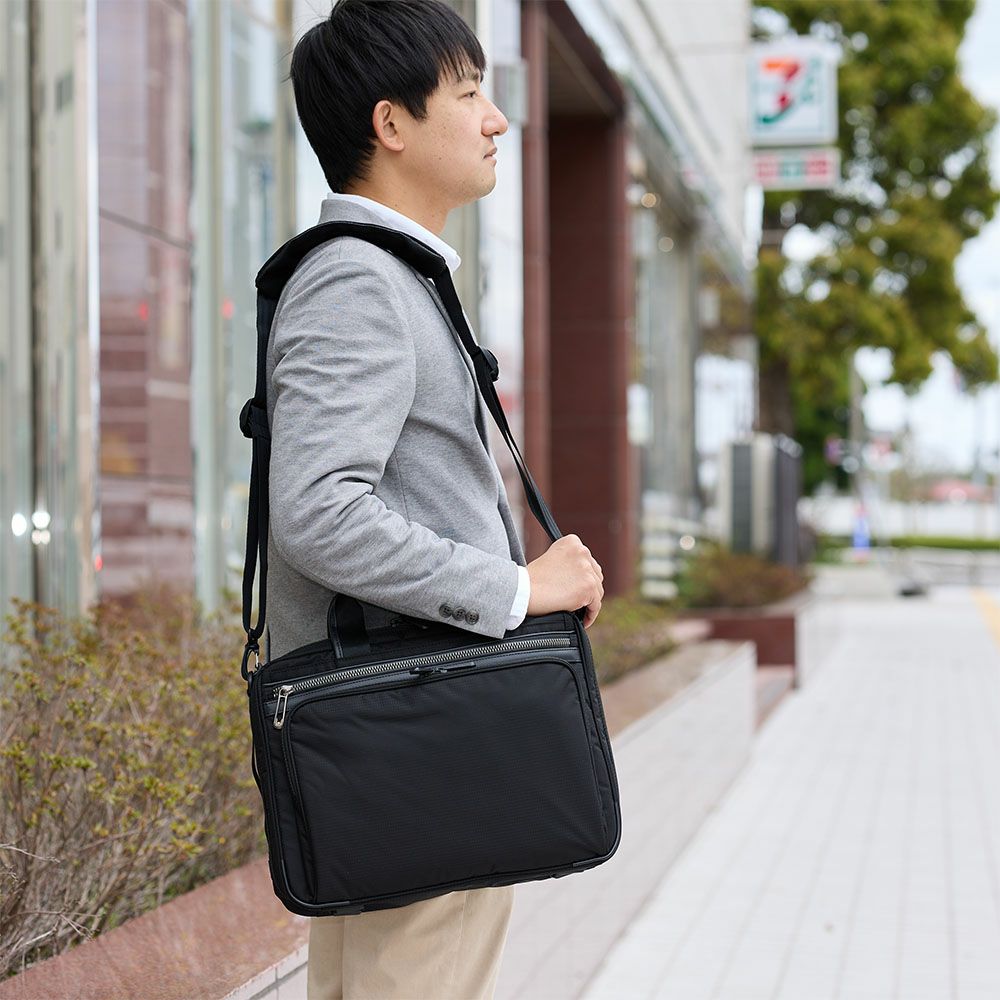 エースビジネスバッグメンズA4ace.GENEエースジーンフレックスライトフィットブリーフケースバッグ通勤鞄通勤バッグ通勤軽い軽量aceGENEプレゼント男性ブランド54557