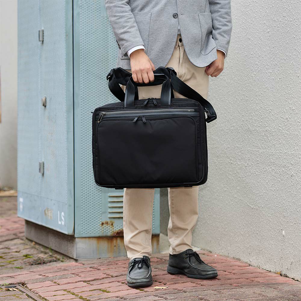 エースビジネスバッグメンズB4容量拡張2気室ace.GENEエースジーンフレックスライトフィットブリーフケースバッグ通勤鞄通勤バッグ通勤軽い軽量aceGENE男性大容量大きめブランド54560