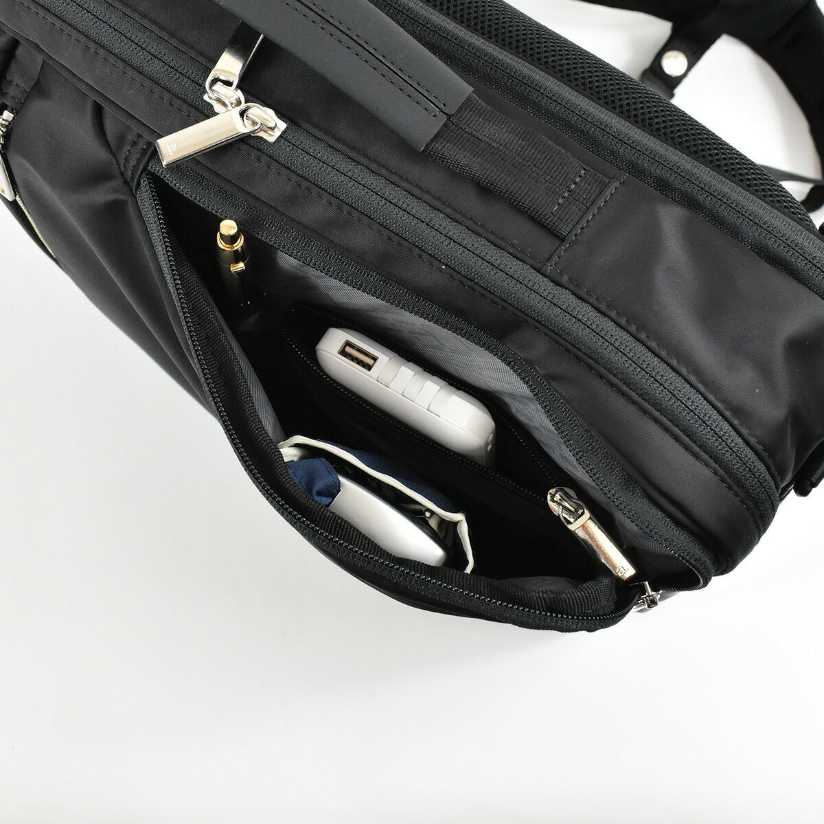 【ポイント10倍】ace.GENE(エースジーンレーベル)ガジェタブル3wayビジネスバッグA4ファイルサイズメンズ防水撥水通勤パソコン収納２気室おしゃれかっこいいブラックネイビーカーキ|ビジネスリュックリュックバックパックバッグバックビジネス3way