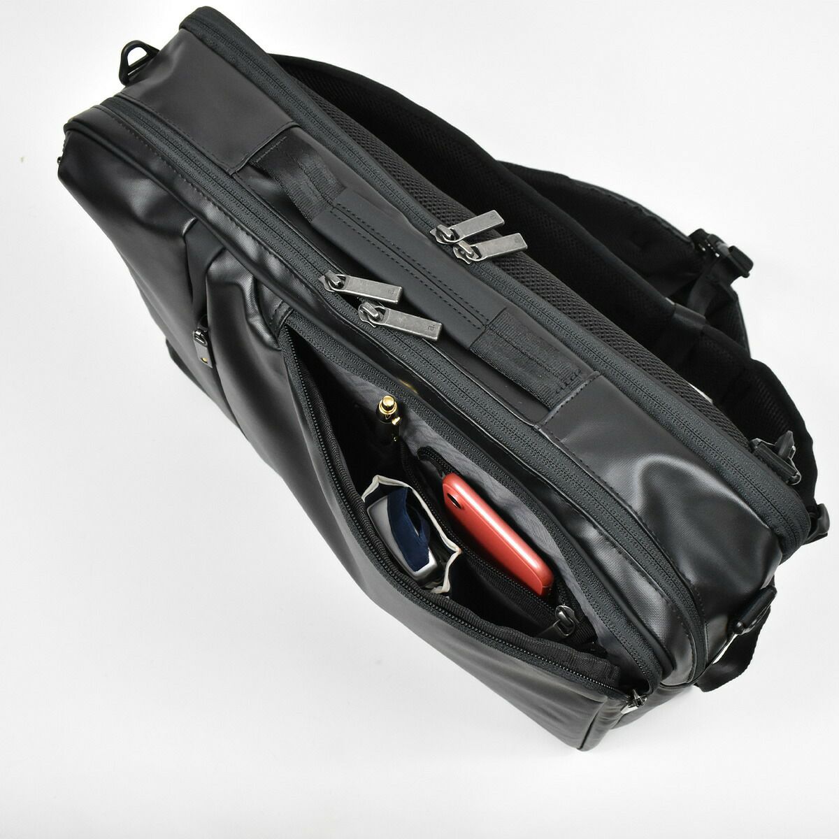 【ポイント10倍】ace.GENE(エースジーンレーベル)ガジェタブルWR3wayビジネスバッグB4サイズace.GENEメンズ防水撥水通勤パソコン収納おしゃれかっこいい|ビジネスバッグブリーフケースビジネスリュックバッグバックリュックビジネス3wayacegeneカバン