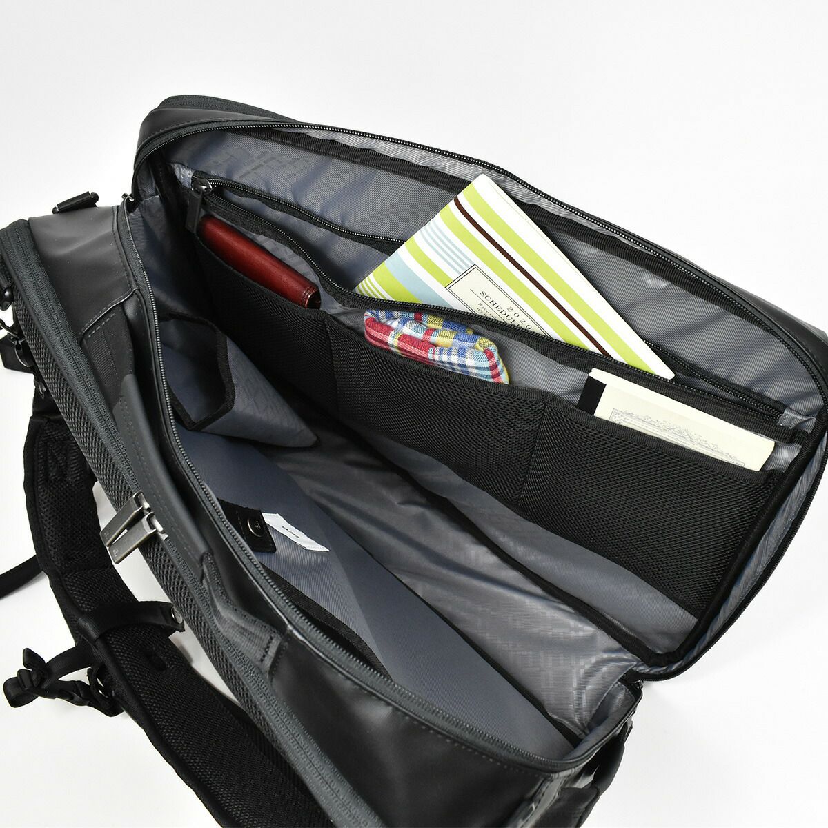 ace.GENE(エースジーンレーベル)ガジェタブルWR3wayビジネスバッグB4サイズace.GENEメンズ防水撥水通勤パソコン収納おしゃれかっこいい|ビジネスバッグブリーフケースビジネスリュックバッグバックリュックビジネス3wayacegene