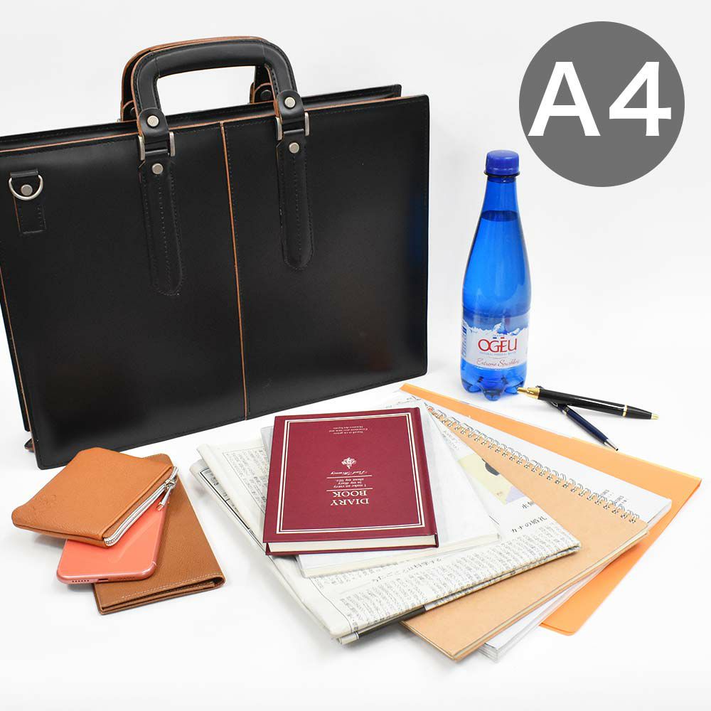 COMPLEXGARDENS枯淡（コタン）2way牛革ビジネスバッグA4サイズ大開きタイプ