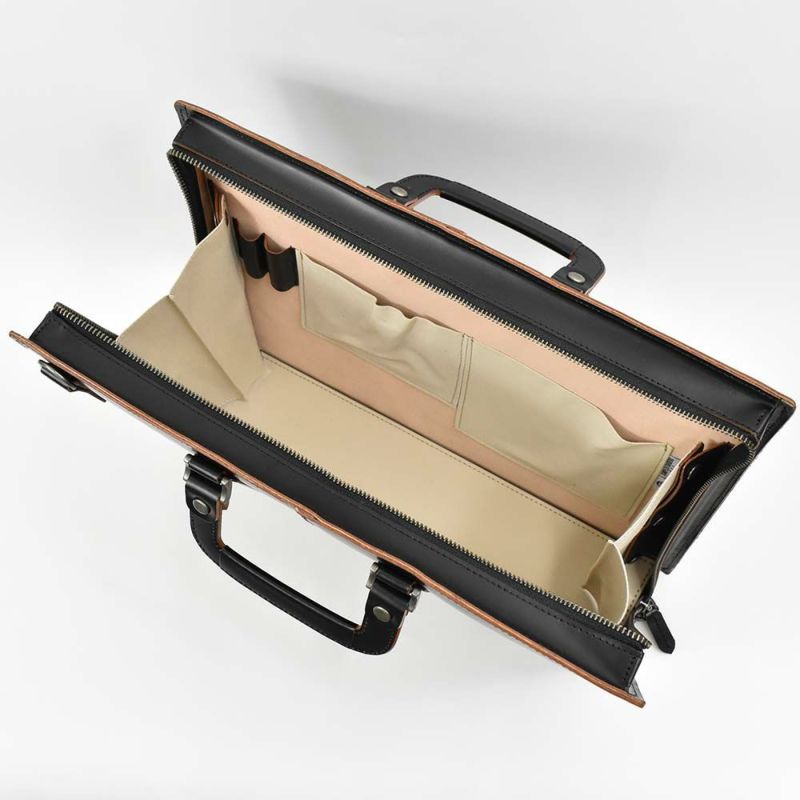 COMPLEXGARDENS枯淡（コタン）2way牛革ビジネスバッグA4サイズ大開きタイプ