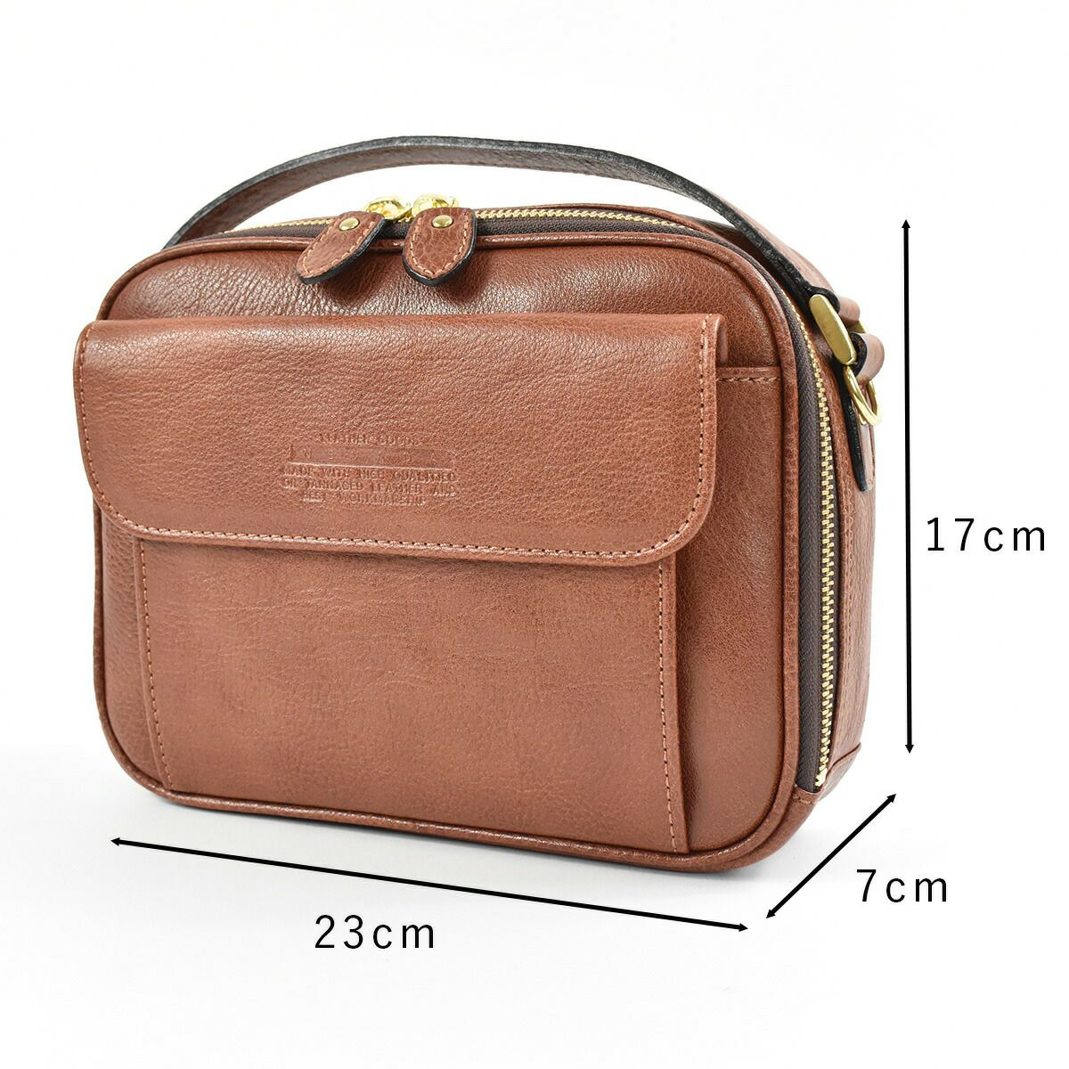 Lugard(ラガード)NEVADA(ネヴァダ)シリーズ2wayミニショルダーバッグヨコ型