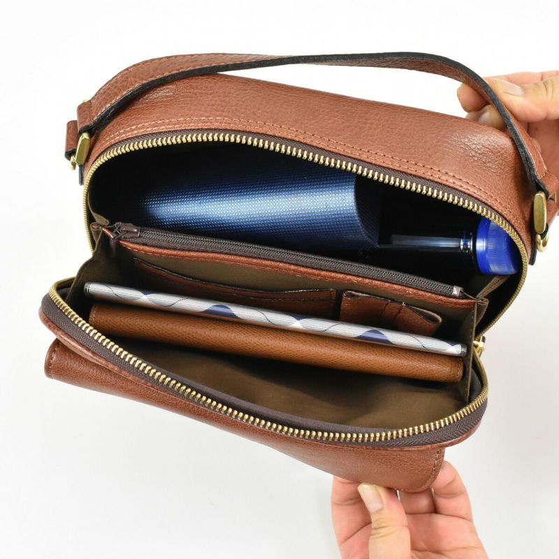 Lugard(ラガード)NEVADA(ネヴァダ)シリーズ2wayミニショルダーバッグヨコ型