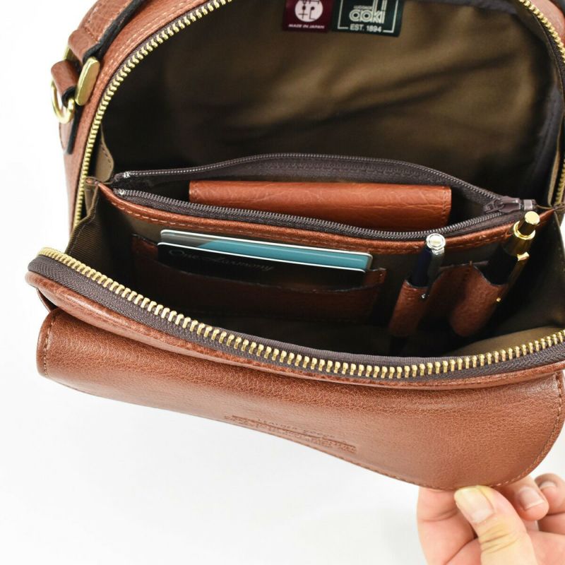 Lugard(ラガード)NEVADA(ネヴァダ)シリーズ2wayミニショルダーバッグヨコ型