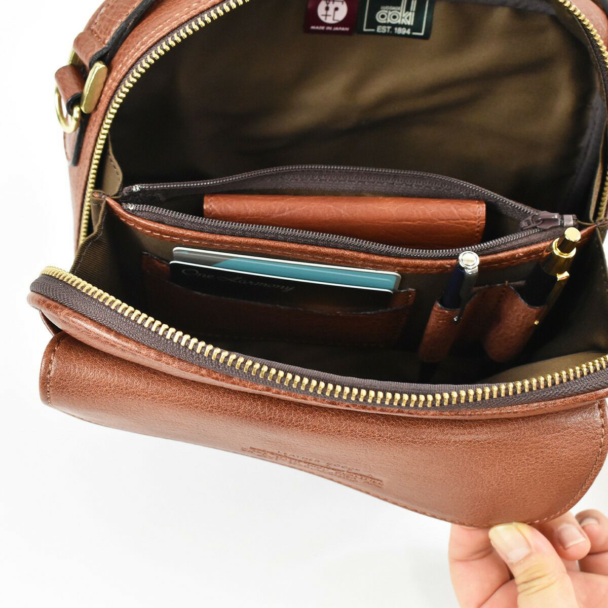 Lugard(ラガード)NEVADA(ネヴァダ)シリーズ2wayミニショルダーバッグヨコ型