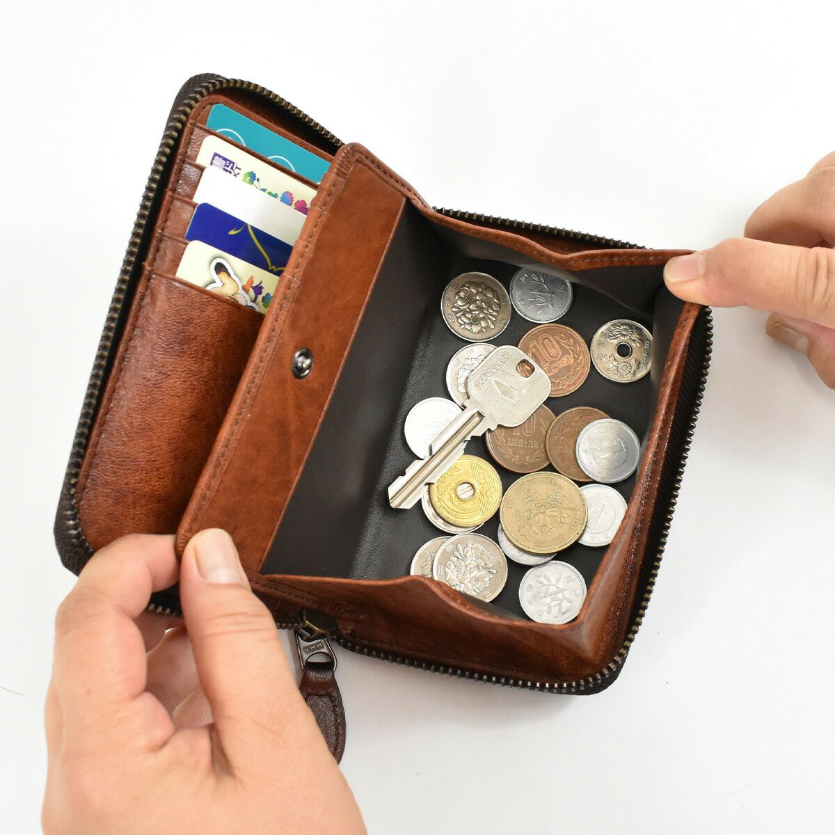 【10%OFFクーポン&P10倍】LugardラガードG3ラウンドファスナー二つ折り財布メンズ本革牛革革レザー|財布二つ折り2つ折り財布2つ折りウォレット折りたたみメンズ財布クリスマスプレゼントギフトプレゼント彼氏おしゃれ誕生日プレゼント男性