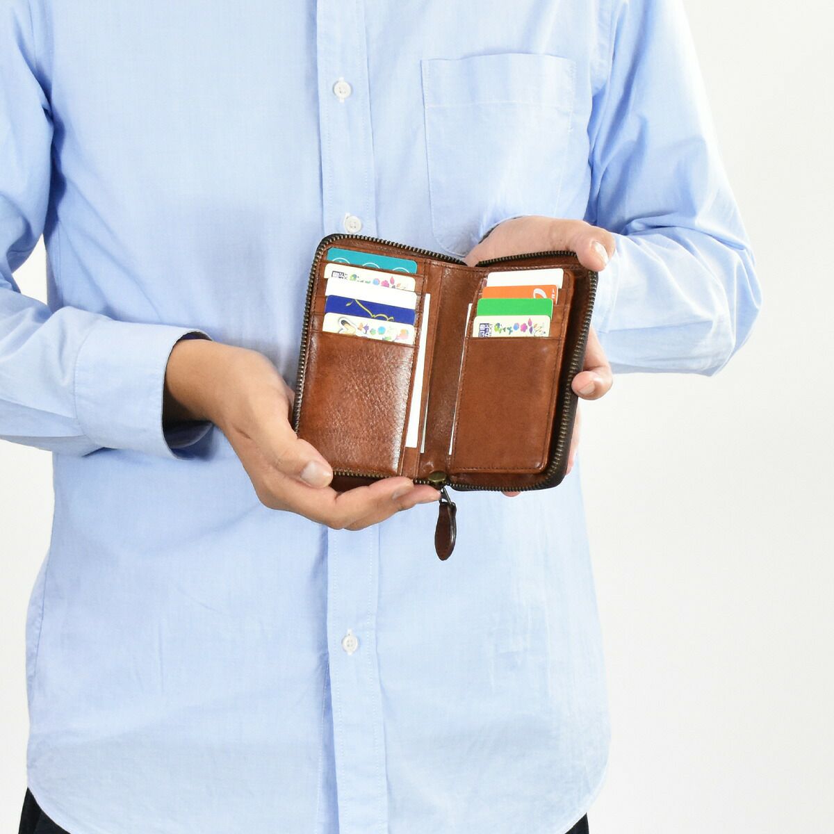 青木鞄財布二つ折りメンズ二つ折り財布ラガードLugardG3縦型タテ型本革牛革革レザー2つ折り財布2つ折りラウンドファスナー折りたたみメンズ財布プレゼント彼氏おしゃれ男性ブランドコンパクト大容量5190