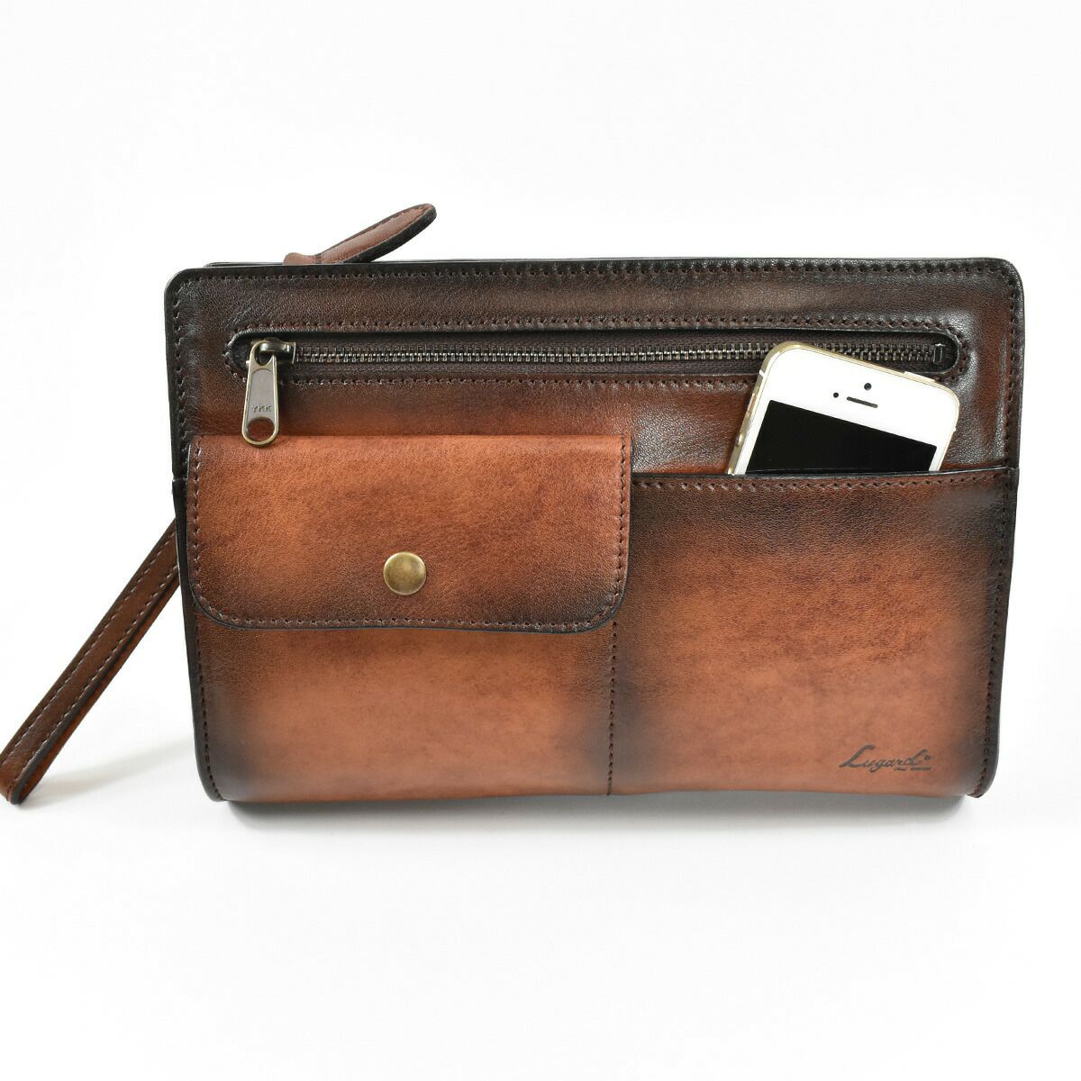LugardラガードG3本革セカンドバッグ5214|クラッチバッグクラッチバックセカンドバックメンズ結婚式フォーマルレザー牛革普段使いメンズバッグブランド国産日本製ブラウン