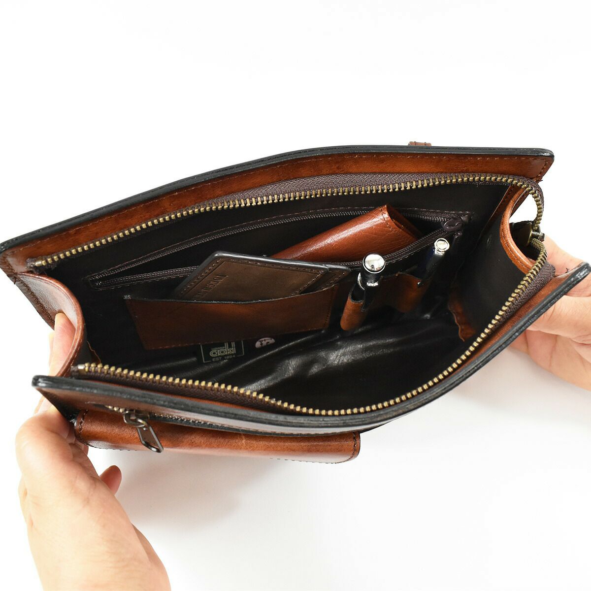 【ポイント最大25倍】ラガードセカンドバッグ青木鞄LugardG3本革メンズクラッチバッグセカンドバックハンドバッグクラッチバックブランド日本製ブラウンクラッチバッグバック誕生日プレゼント大きめおすすめ人気ポケット5214