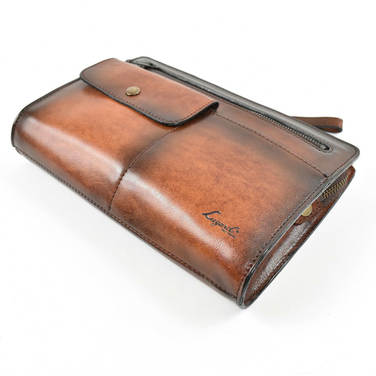 【ポイント最大25倍】ラガードセカンドバッグ青木鞄LugardG3本革メンズクラッチバッグセカンドバックハンドバッグクラッチバックブランド日本製ブラウンクラッチバッグバック誕生日プレゼント大きめおすすめ人気ポケット5214
