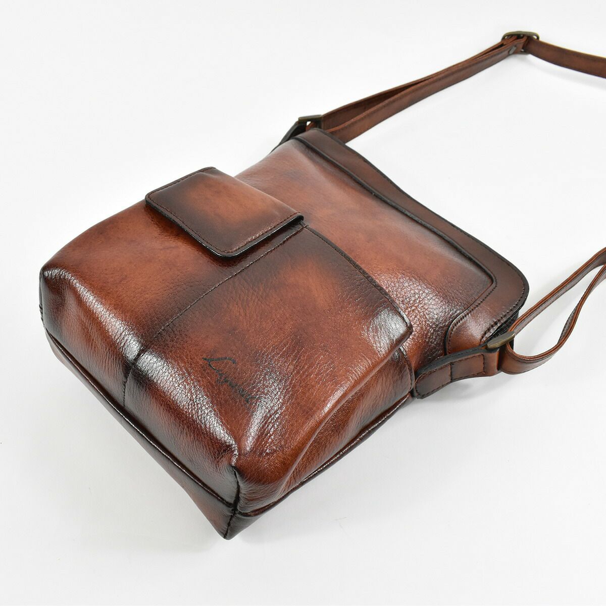 【10%OFFクーポン&P10倍】LugardラガードG3本革レザーショルダーバッグタテ型メンズショルダーショルダーバック青木鞄日本製