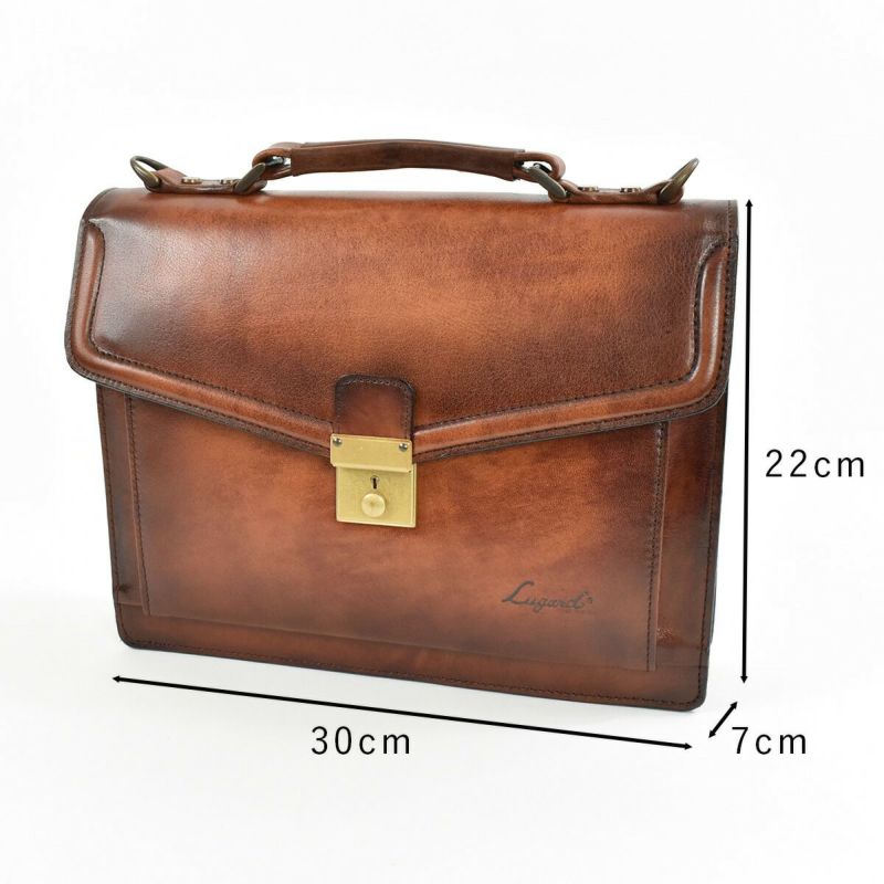 LugardG3シリーズ牛革ショルダーバッグ手付きセカンドバッグ